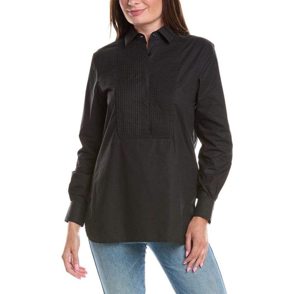 Officine Générale Womens Officine Generale Milana Shirt, Black